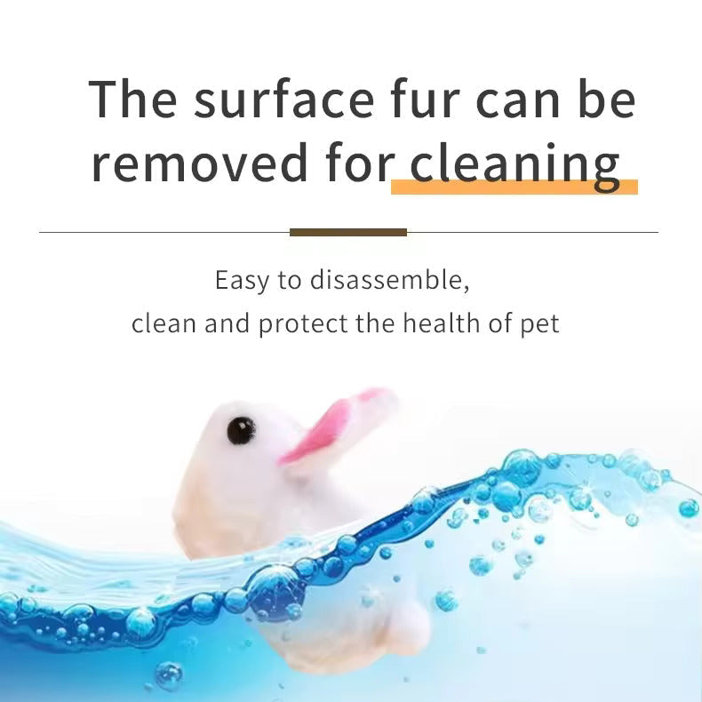 Interactive Cat Toy Mouse – Rechargeable with LED Lights & Feather Tail