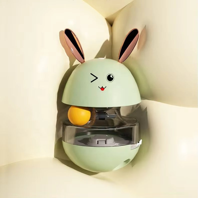 Interactive Self Balancing Cat Toy  - Rabbit Shape with Ball