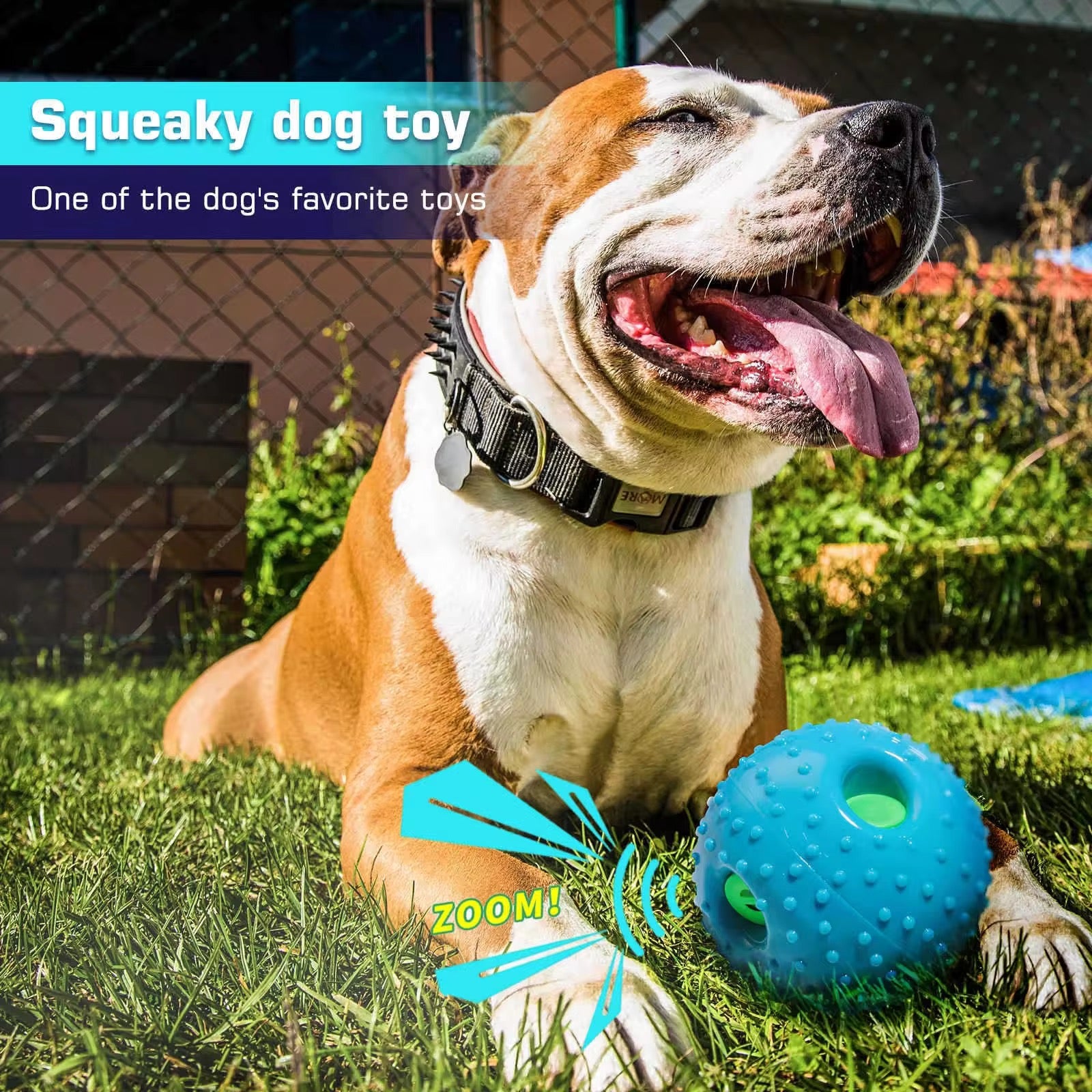 Giggle Ball Interactive Fun Dog Toy with Fun Giggle Sounds