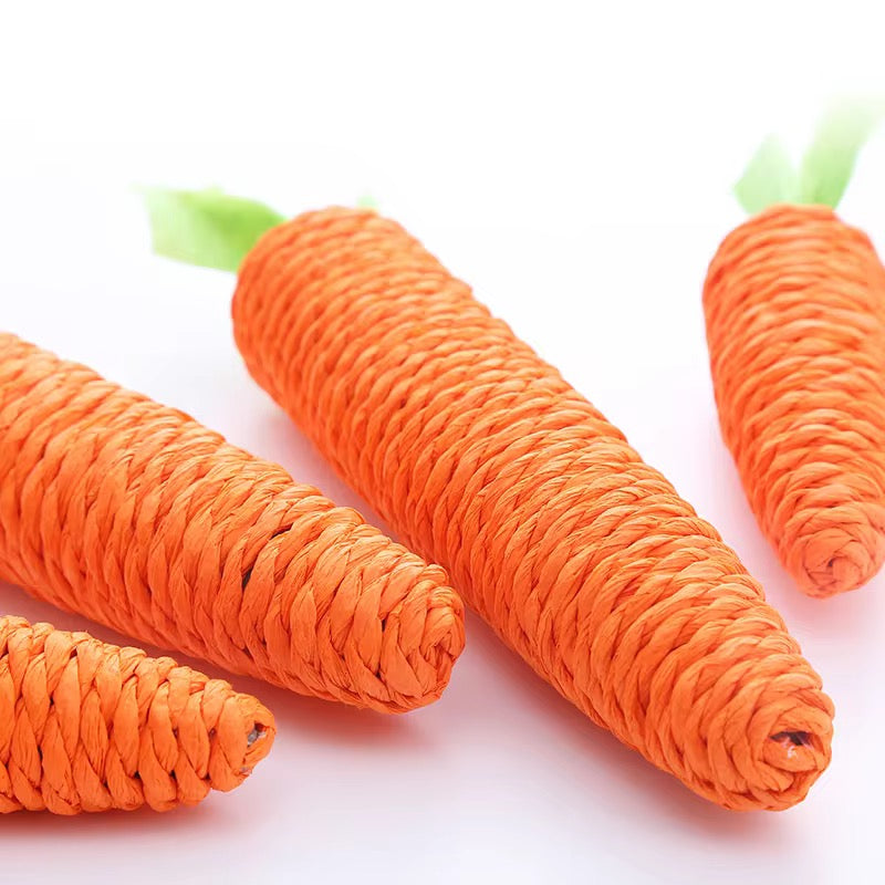 Natural Sisal Carrot Cat Chew Toy