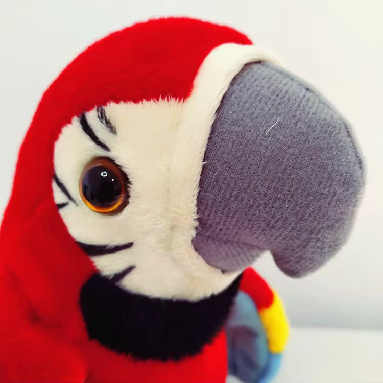 Interactive Talking Toy for Dogs & Cats – Voice Repeating Plush Pet Toy